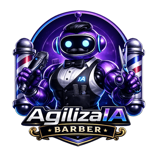 Mascote do AgilizaIA Barber